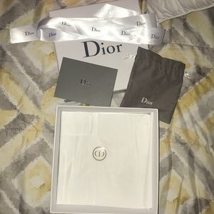 Dior box with ribbon